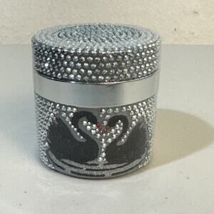 PRAI Beauty Ageless Throat & Décolletage Creme Rhinestone Swan 3.4 oz Jar Sealed